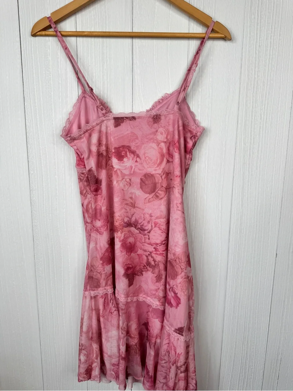 madden girl sleeveless pink floral mesh ruched asymmetrical dress